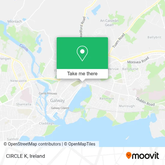 CIRCLE K map
