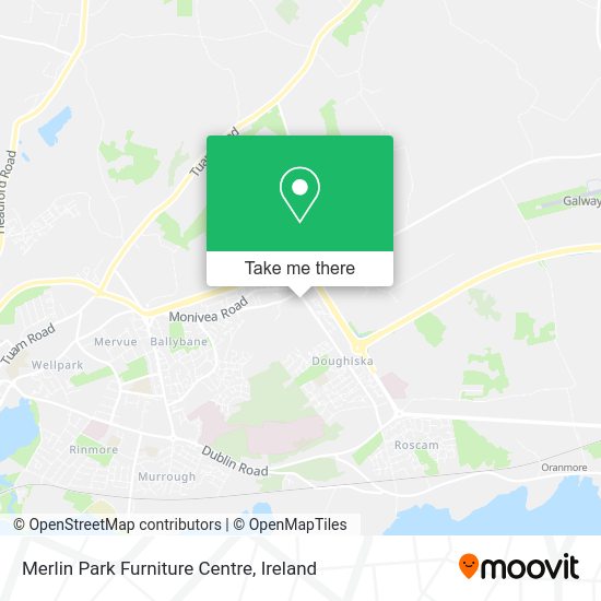 Merlin Park Furniture Centre map