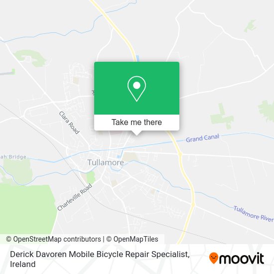 Derick Davoren Mobile Bicycle Repair Specialist map