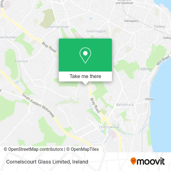 Cornelscourt Glass Limited map