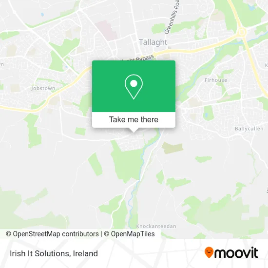 Irish It Solutions map
