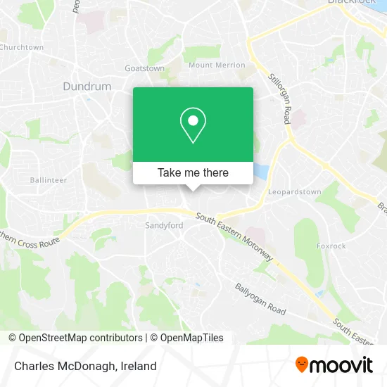 Charles McDonagh map