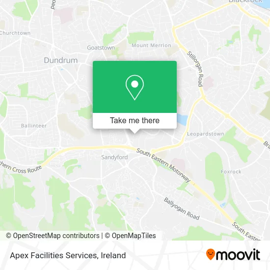 Apex Facilities Services map