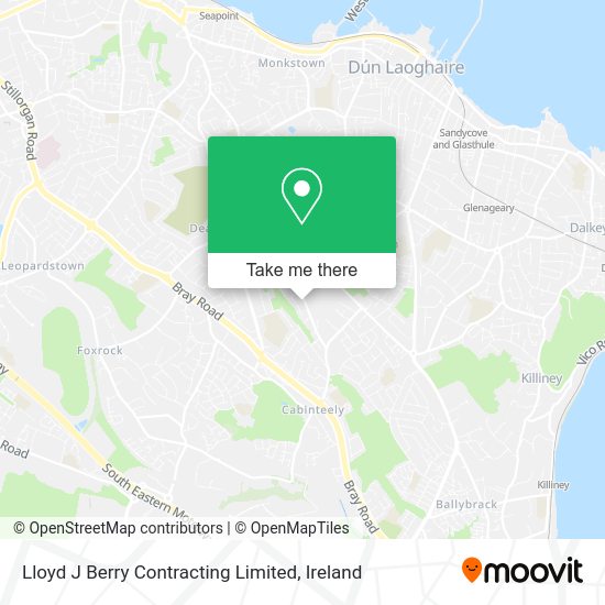 Lloyd J Berry Contracting Limited map