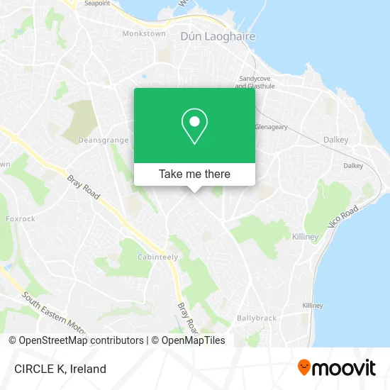 CIRCLE K map