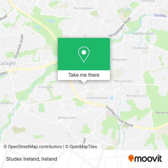 Studex Ireland map