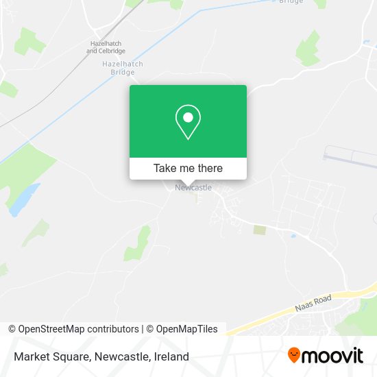 Market Square, Newcastle map