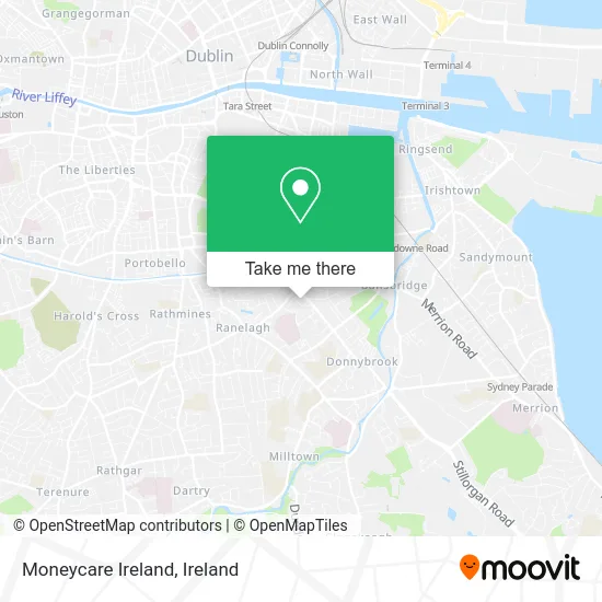 Moneycare Ireland map