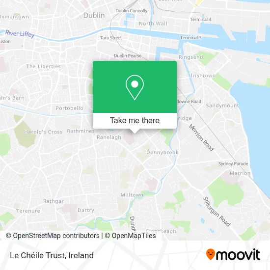 Le Chéile Trust map