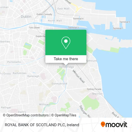 ROYAL BANK OF SCOTLAND PLC map