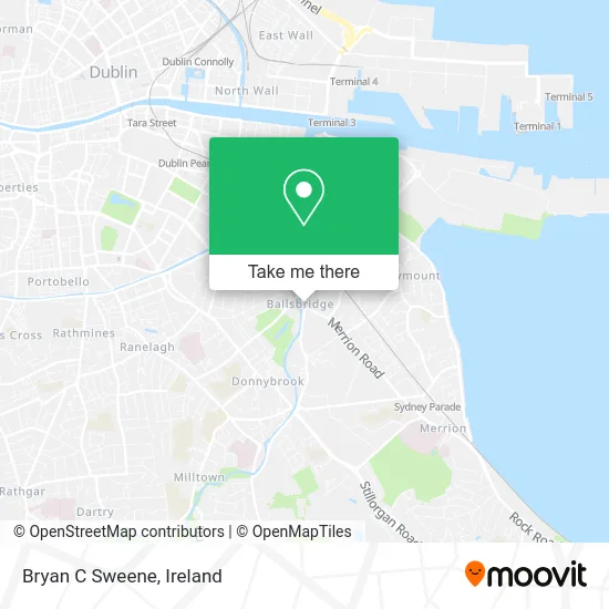 Bryan C Sweene map