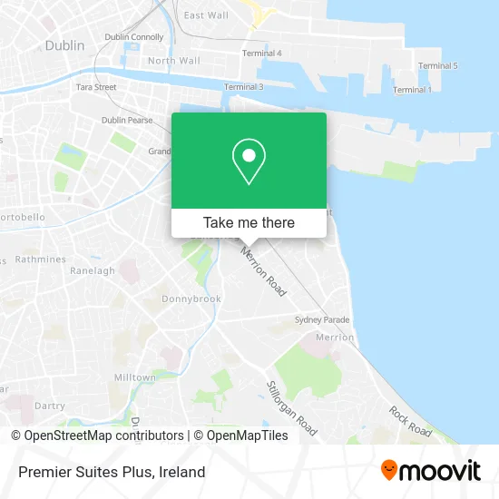 Premier Suites Plus map