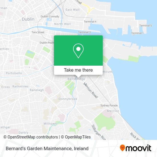 Bernard's Garden Maintenance map