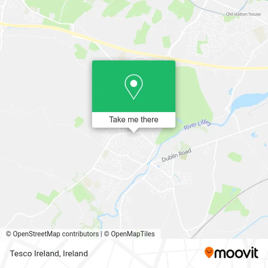 Tesco Ireland map