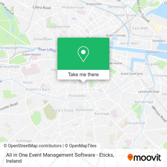 All in One Event Management Software - Eticks map