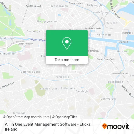 All in One Event Management Software - Eticks map