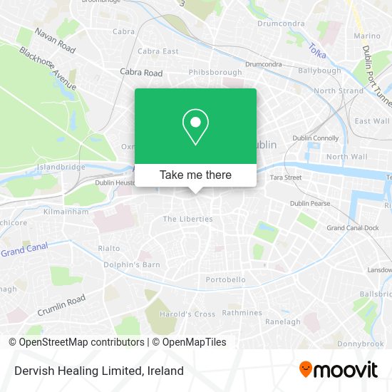 Dervish Healing Limited map