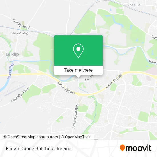Fintan Dunne Butchers map