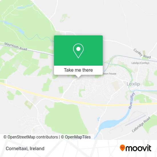 Corneltaxi map