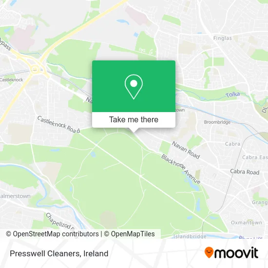 Presswell Cleaners map