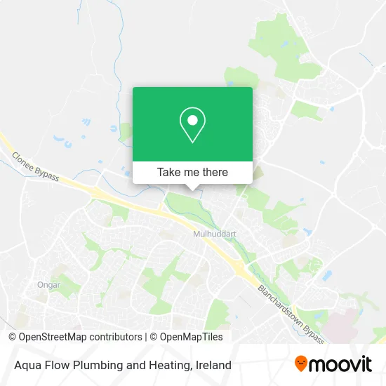 Aqua Flow Plumbing and Heating map