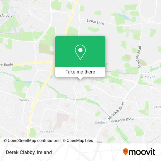 Derek Clabby map