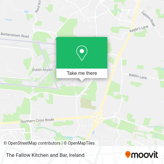 The Fallow Kitchen and Bar map