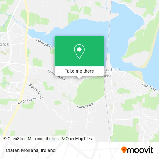 Ciaran Mollaha map