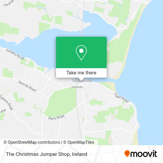 The Christmas Jumper Shop map