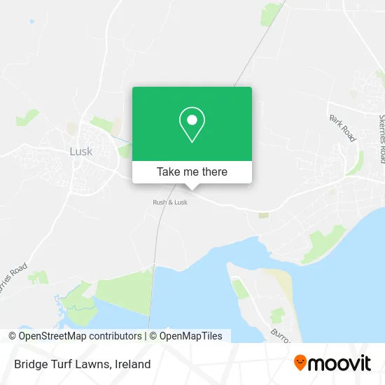 Bridge Turf Lawns map