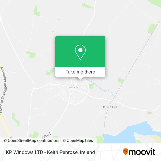 KP Windows LTD - Keith Penrose map