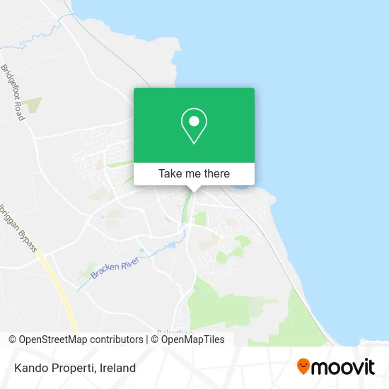 Kando Properti map