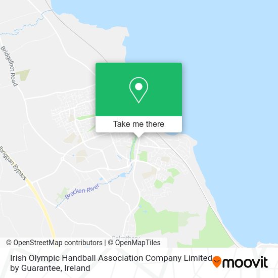 Irish Olympic Handball Association Company Limited by Guarantee map