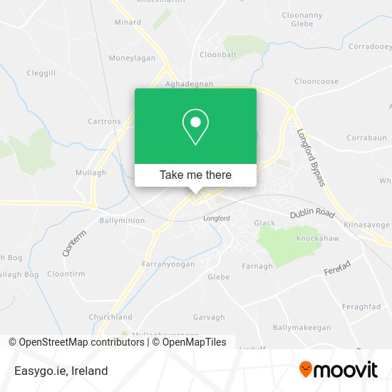 Easygo.ie map