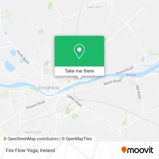 Fire Flow Yoga map