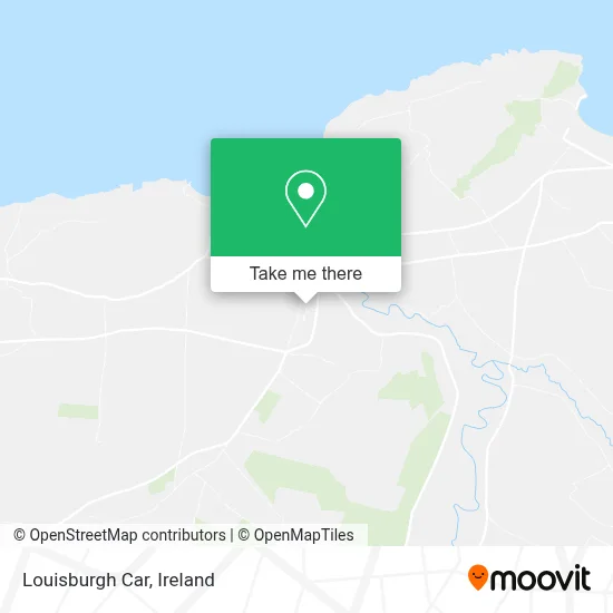 Louisburgh Car map