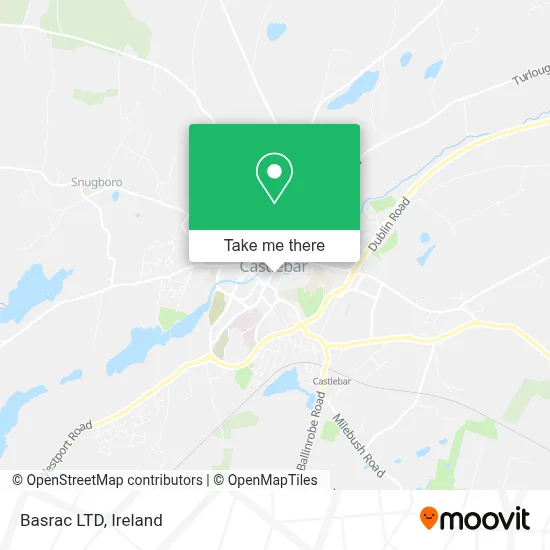 Basrac LTD map