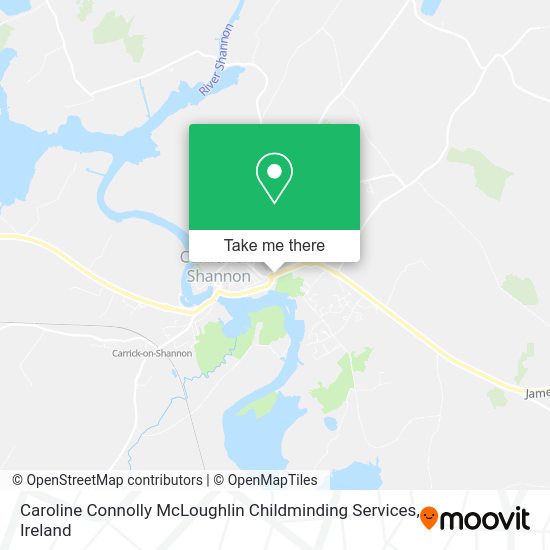 Caroline Connolly McLoughlin Childminding Services map