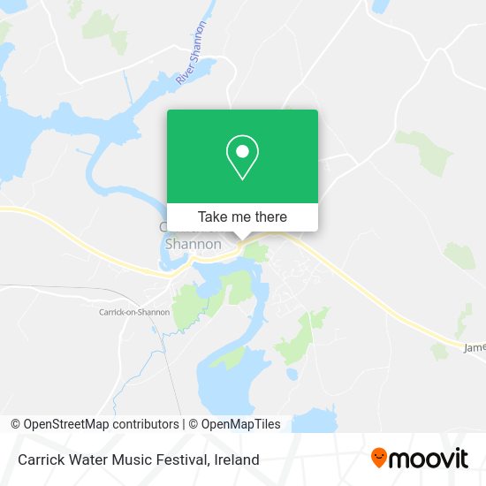 Carrick Water Music Festival map