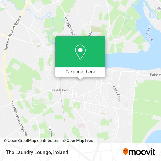 The Laundry Lounge map