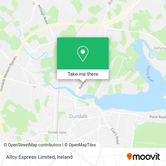 Alloy Express Limited map