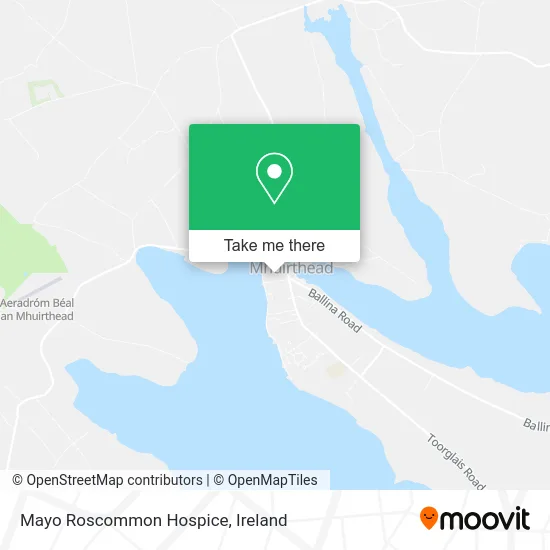 Mayo Roscommon Hospice map