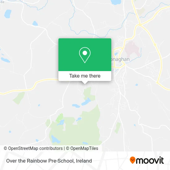 Over the Rainbow Pre-School map