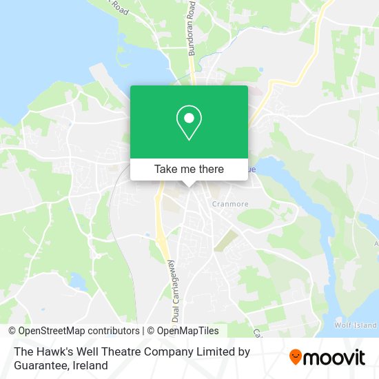 The Hawk's Well Theatre Company Limited by Guarantee map