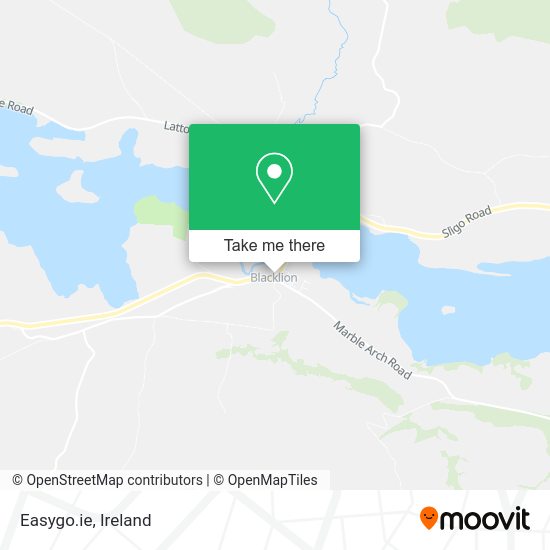 Easygo.ie map