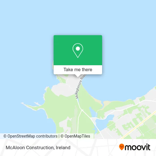 McAloon Construction map