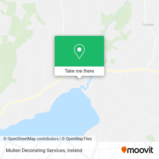Mullen Decorating Services map