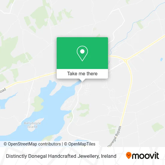 Distinctly Donegal Handcrafted Jewellery map