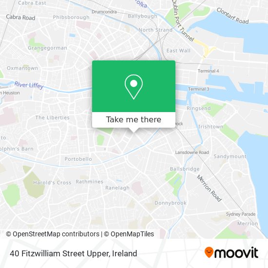 40 Fitzwilliam Street Upper map