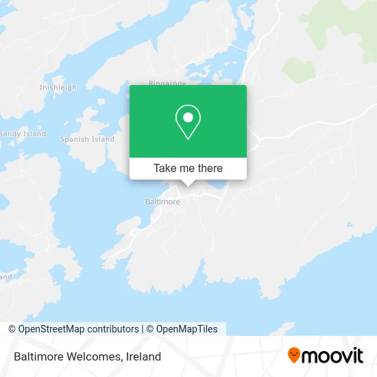 Baltimore Welcomes map